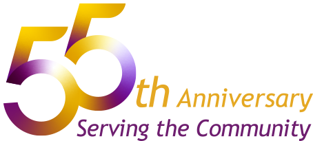  SCS 55th anniversary logo